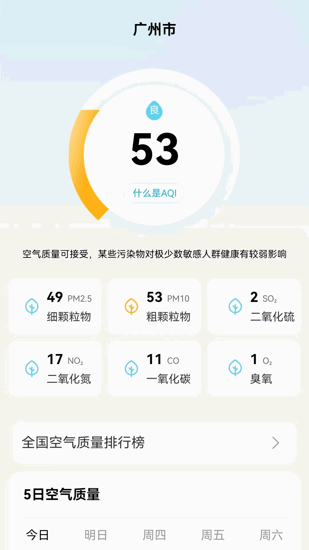 象报天气